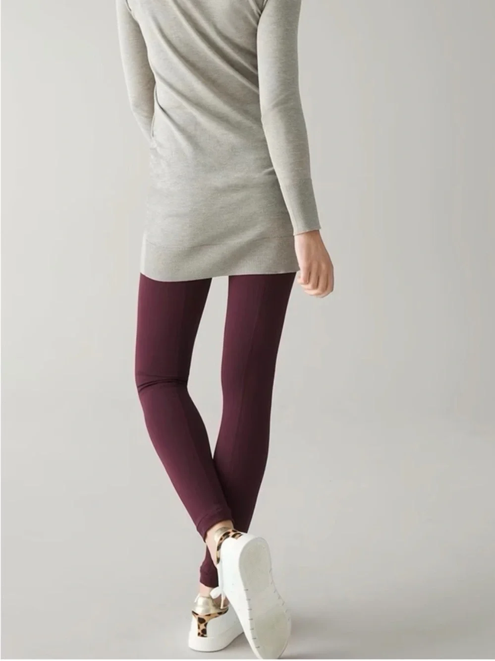 WHBM Instantly Slimming Leggings in Cabarnet